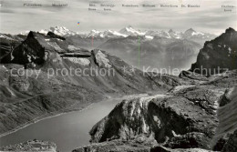 13816019 Felsenhorn Und Rote Kumme Mit Walliseralpen Gemmipasshoehe Und Daubense - Sonstige & Ohne Zuordnung