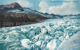 13816009 Rhonegletscher Glacier Du Rhone VS Mit Gerstenhoerner  - Sonstige & Ohne Zuordnung