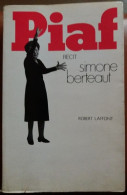 C1 Simone Berteaut PIAF Grand Format EDITH PIAF 1969 PORT INCLUS France - Musik