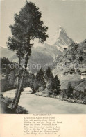 13815909 Zermatt VS Panorama Mit Matterhorn Zermatt VS - Autres & Non Classés