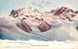 13815887 Gornergrat Zermatt VS Mont Rose Nordend Dufour Spitze Lyskamm  - Autres & Non Classés