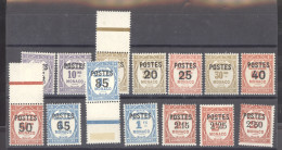 Monaco  :  Yv  140-53  * , ** - Unused Stamps