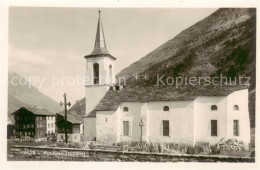 13794647 Almagell Saas-Almagell VS Kirche Aussenansicht  - Autres & Non Classés