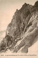 13794449 Jungfrau BE Jungfraubegsteigung - Untere Leiter Am Berglifelsen Jungfra - Autres & Non Classés