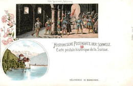 13794299 Chillon Chateau De Montreux VD Chillon U. 1536 Bonnivards Befreiung  - Andere & Zonder Classificatie