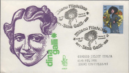 ITALIA - ITALIE - ITALY - 1977 - Centenario Della Nascita Di Dina Galli - FDC Venetia - FDC