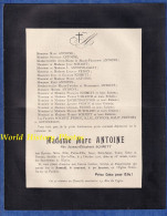 Document Ancien De 1928 - BAR LE DUC  Meuse - Jeanne Elisabeth SCHMITT épouse De Marc ANTOINE - Rue Du Cygne - Obituary Notices