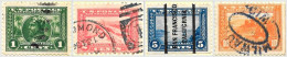 U.S.A. 1913-15 SG.423-427 Used V1 - Usados