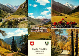 13791199 Samnaun Dorf GR Ortsansicht Landschaftspanorama Alpen  - Autres & Non Classés