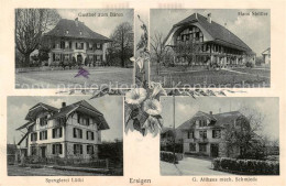 13790289 Ersigen Gasthof Zum Baeren - Hans Stettler - Spenglerei Luethi - G. Alt - Autres & Non Classés
