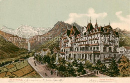 13789989 Adelboden BE Hotel National Aussenansicht  - Other & Unclassified