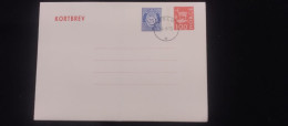 C) 1975. NORWAY. FDC. SHORT LETTER. DOUBLE STAMP XF - Europe (Other)
