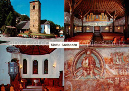 13789647 Adelboden BE Kirche Fenster Von Giacometti Schiff Mit Orgel Juengstes G - Other & Unclassified