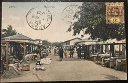Togo Belle Carte Postale Recommandée De 1920. TB - Storia Postale