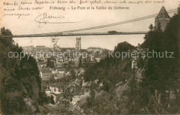 13784849 Fribourg FR Le Pont Et Vallee Du Gotteron Fribourg FR - Altri & Non Classificati