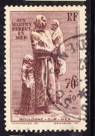 FRANCE Timbre Oblitéré N° 447 - Aux Marins Perdus En Mer à Boulogne-sur-mer - Used Stamps