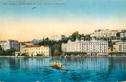 13784799 Lugano Lago Di Lugano Grand Hotel Du Parc Bristol E Metropol Lugano Lag - Autres & Non Classés