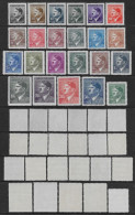 Bohemia Moravia 1942 Hitler 23val Mi N.89-110,142 Complete Set MNH ** - Neufs