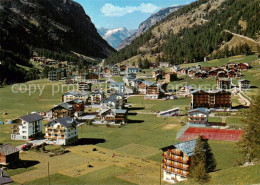 13780007 Saas Grund Unter Dem Berg Tamatten Bidermatten Fliegeraufnahme Saas Gru - Altri & Non Classificati