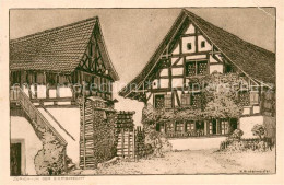 13774417 Zuerich ZH In Der Eierbrecht Kupferdruck H. Hintermeister Kuenstlerkart - Sonstige & Ohne Zuordnung