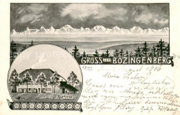 13770369 Boezingenberg BE Kurhaus Alpenpanorama Kuenstlerkarte  - Andere & Zonder Classificatie