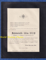 Document Ancien De 1928 - BAR LE DUC / NANCY - Mademoiselle Céline BAZIN Employée De La Banque VARIN BERNIER - Obituary Notices