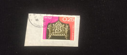 C) 569. 1972. ISRAEL. ENVELOPE SHEET WITH POLAND STAMP, 18TH CENTURY, BRASS. UC. USED. - Otros - Asia