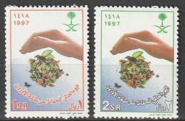 Saudi Arabia  1997 Environment Protection,Ozone Layer  Set  MNH - Saoedi-Arabië