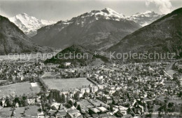 13762457 Interlaken BE Fliegeraufnahme Gesamtansicht M. Jungfrau Interlaken BE - Andere & Zonder Classificatie