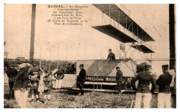 Epinal - Le Dirigeable Capitaine Ferber - Le Lt Joux, Commandant Du Bord à Son Poste De Pilote (Testart) - Golbey