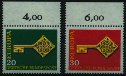 BRD BUND 1968 Nr 559-560 Postfrisch ORA X0FDB9E - Neufs