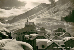 13760249 Andermatt UR Teilansicht Winter Schnee  - Andere & Zonder Classificatie