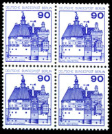 BERLIN DS BURGEN U. SCHLÖSSER Nr 588 Postfrisch VIERERB X213246 - Nuovi