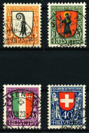 SCHWEIZ PRO JUVENTUTE Nr 185-188 Gestempelt X4ECA4A - Usati