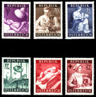 ÖSTERREICH 1954 Nr 999-1004 Postfrisch S870656 - Unused Stamps