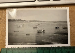 REAL PHOTO BENODET BRETAGNE FINISTERE 29 - Vieux Port  Bateaux De Pêche Chalutiers - Lieux