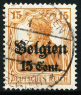 BES 1WK LP BELGIEN Nr 15I Gestempelt X629CAA - Bezetting 1914-18