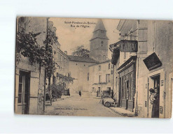 SAINT PARDOUX LA RIVIERE : Rue De L'Eglise - état - Autres & Non Classés