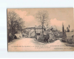 LA ROCHE POT : Le Village Et Le Château, Bifurcation De La Route De Baubigny Et De La Route De Beaune - Très Bon état - Andere & Zonder Classificatie