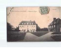 CHEVIGNY EN VALLIERE : Château De Voguë - état - Andere & Zonder Classificatie