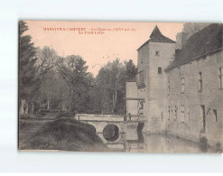 MARIGNY LE CAHOUET : Le Château, Le Pont-levis - état - Other & Unclassified