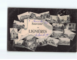 LIGNIERES : Carte Souvenir - Très Bon état - Sonstige & Ohne Zuordnung