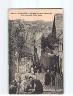 MORLAIX : La Rue Des Cent-Marches à La Descente De La Gare - état - Morlaix