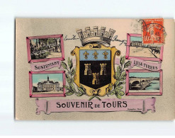 TOURS : Carte Souvenir - état - Tours