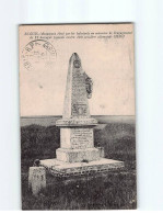 ECOUIS : Monument élevé Par Les Habitant En Mémoire De L'engagement Des Hussards Contre Les Allemands - Très Bon état - Otros & Sin Clasificación