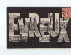 EVREUX : Carte Souvenir - état - Evreux