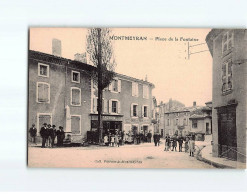 MONTMEYRAN : Place De La Fontaine - Très Bon état - Autres & Non Classés