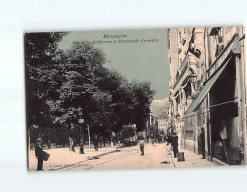 BESANCON : Rue De La Préfecture Et Promenade Granvelle - Très Bon état - Besancon