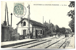 MAIZIERES LA GRANDE PAROISSE - La Gare - Autres & Non Classés