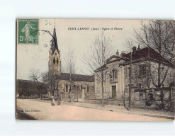 PORT LESNEY : Eglise Et Mairie - état - Andere & Zonder Classificatie